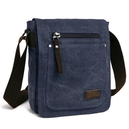 new casual fashion canvas satchel single shoulder messenger bag Unisex Crossbody Bag Male Bolsa