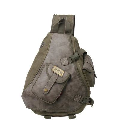 new men should bag canvas chest bag Waterproof high quality casual travel messenger crossbody bag for men