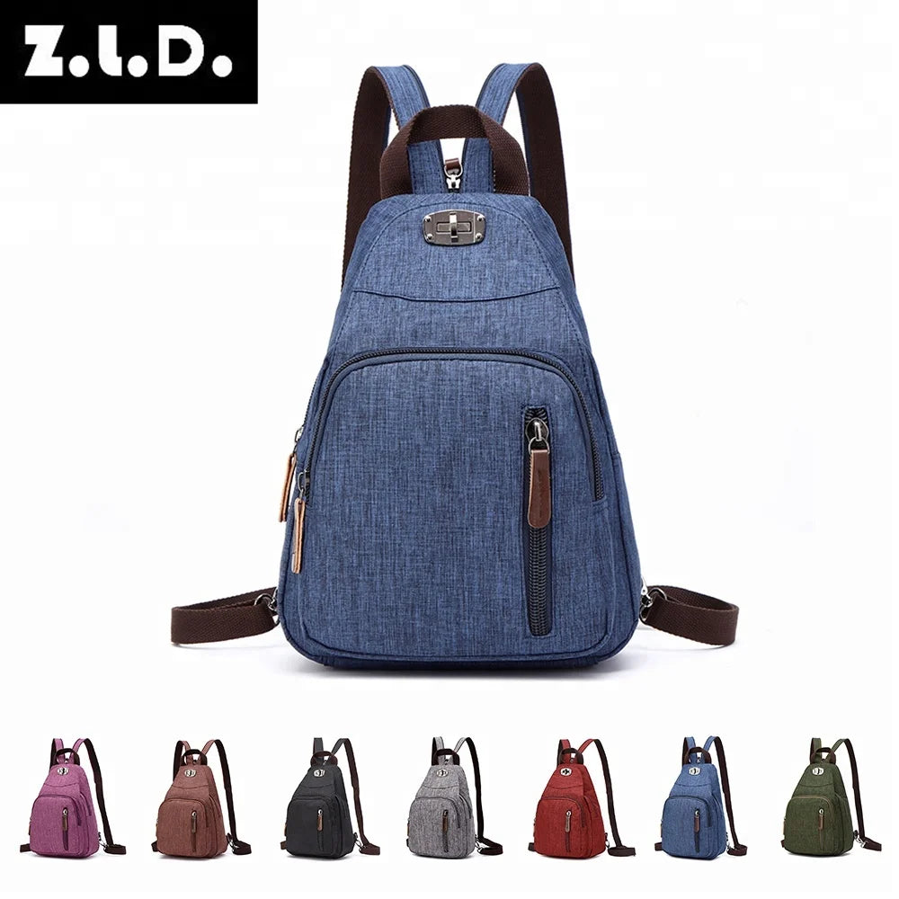 new women's casual small backpack fashion brand designer backpack large capacity short travel backpack student sports backpack