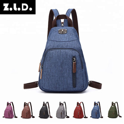 new women's casual small backpack fashion brand designer backpack large capacity short travel backpack student sports backpack
