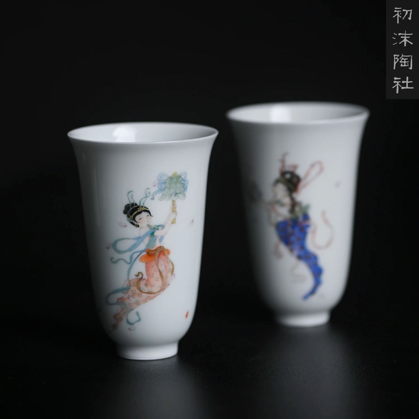 of feather hall jingdezhen ceramic hand-painted fragrance-smelling cup large sample tea cup cup cup Chinese master