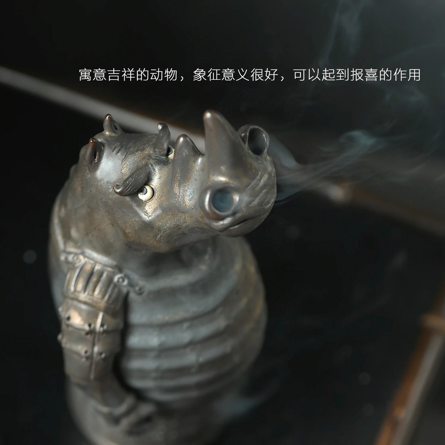 of the jingdezhen ceramics glaze rhino general furnishing articles incense sandalwood incense coil incense burner