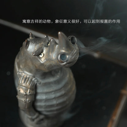 of the jingdezhen ceramics glaze rhino general furnishing articles incense sandalwood incense coil incense burner