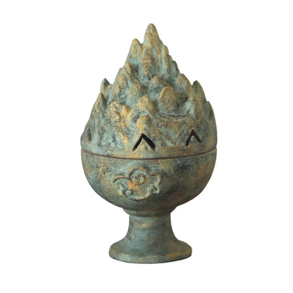 of the jingdezhen hand-carved gold boshan ship ceramic stove.it censer aromatherapy furnace incense incense seat