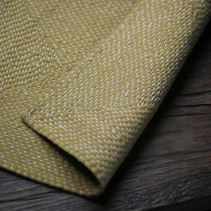 of the jingdezhen thorn mat mat mat hand embroidered tea son hand dyed fabric by hand sewing plants insulation pad
