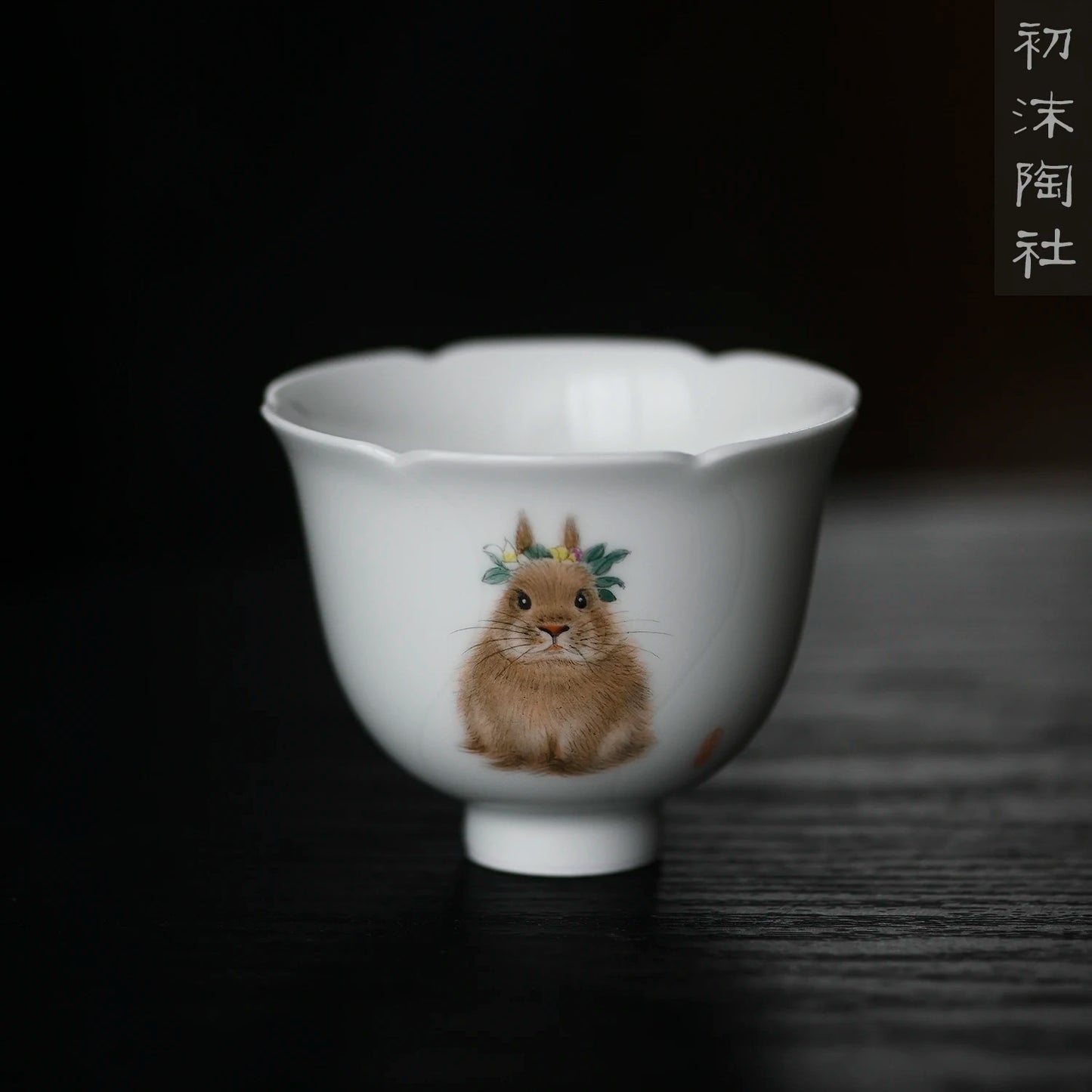 of the piece of feather hall jingdezhen pure hand draw cute masters cup ceramic sample tea cup kung fu tea cups