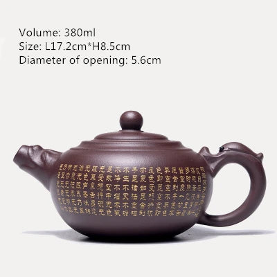 on sales Chinese tea pot real yixing zisha pot marked multi-size kungfu pot of tea China authentic purple clay duan clay pots
