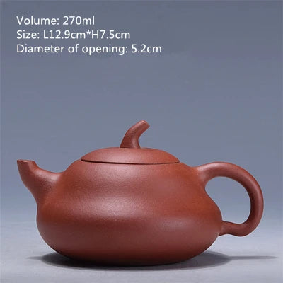 on sales Chinese tea pot real yixing zisha pot marked multi-size kungfu pot of tea China authentic purple clay duan clay pots