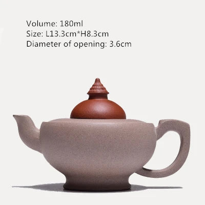 on sales Chinese tea pot real yixing zisha pot marked multi-size kungfu pot of tea China authentic purple clay duan clay pots