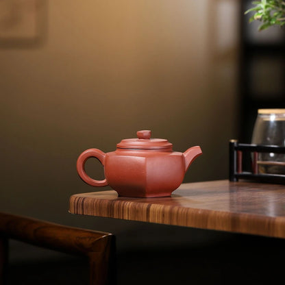 on sales marked tea pot Chinese character carved real yixing zisha qingshui clay original ore 160ml master handmade craft new