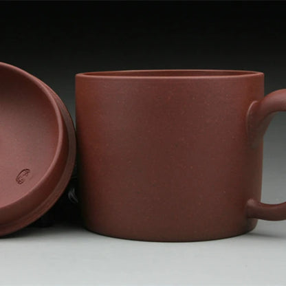 on sales real yixing zisha mug office cup with handle authentic original ore tea cup with lid 560ml China tea mug