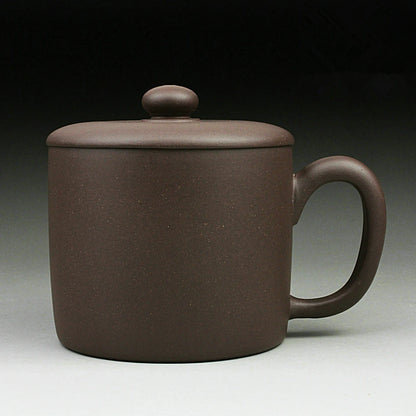 on sales real yixing zisha mug office cup with handle authentic original ore tea cup with lid 560ml China tea mug