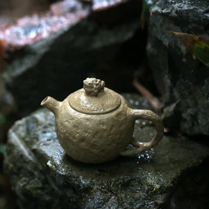 ore pure manual are recommended for recreation period of mud spittor spring tea pot dou spring small pot of 90 cc
