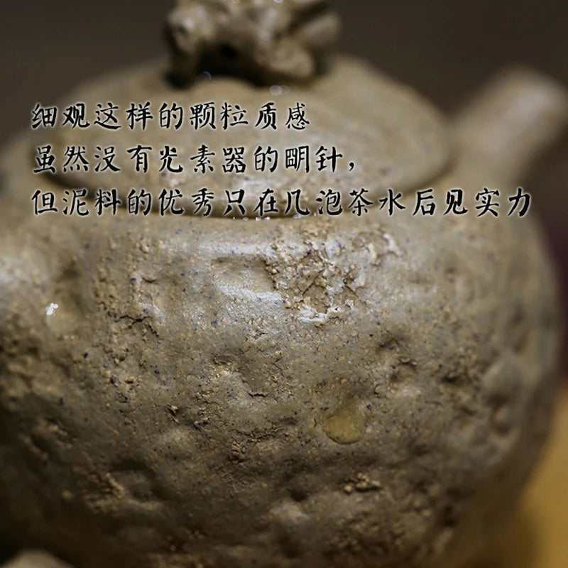 ore pure manual are recommended for recreation period of mud spittor spring tea pot dou spring small pot of 90 cc