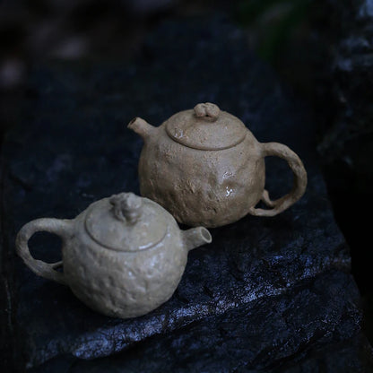 ore pure manual are recommended for recreation period of mud spittor spring tea pot dou spring small pot of 90 cc