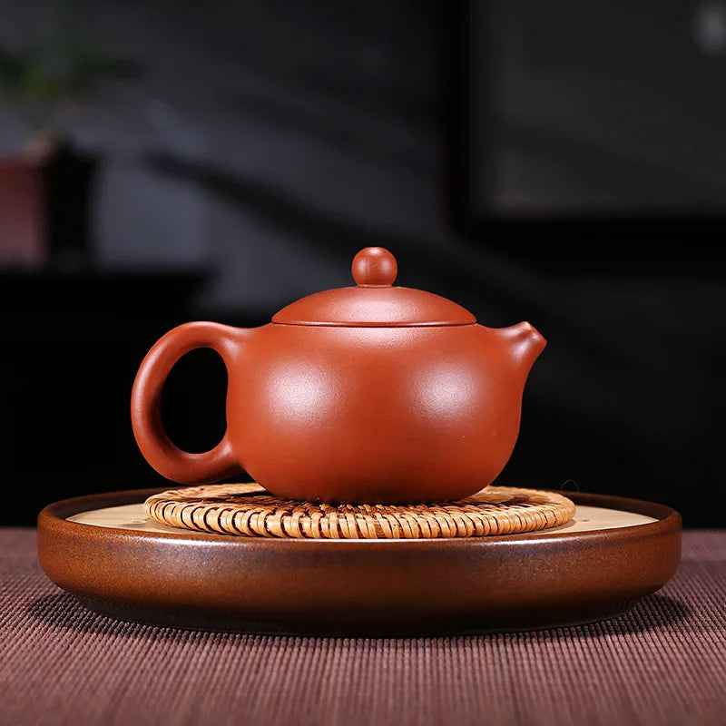 peony flower carved tea pot marked handmade xishi pot creative artful yixing zisha pot zhu clay Chinese kungfu pot of tea new