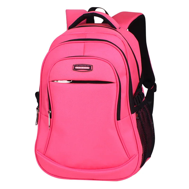 pink School backpack for children schoolbag backpack for school teenagers boy bags for teenage girls mochila escolar waterproof