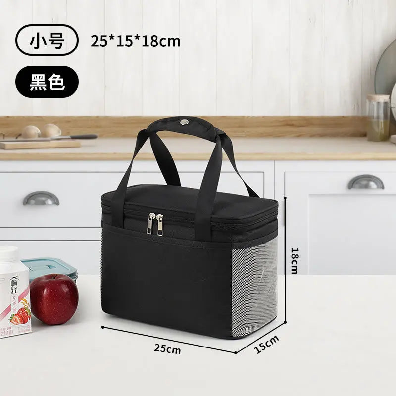 portable cooler thermal bag Lunch Bag for food travel Cooler Drink Beer Lunch Box Insulated cooler meal Camping delivery bag