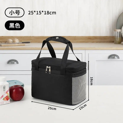 portable cooler thermal bag Lunch Bag for food travel Cooler Drink Beer Lunch Box Insulated cooler meal Camping delivery bag