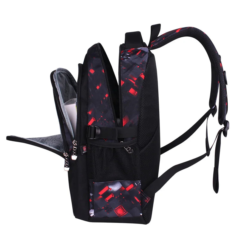 printing football schoolbag child anime backpack travel bag soccers school bags for teenage boys mochila escolar infantil menino