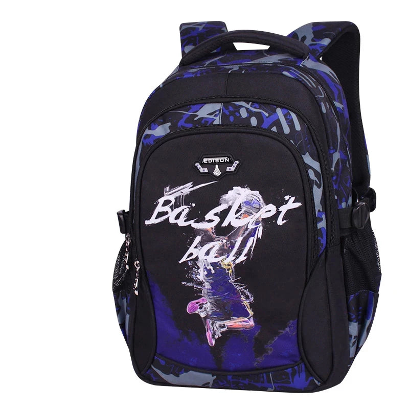 printing football schoolbag cute anime backpack travel bag soccers school bags for teenage boys mochila escolar infantil menino