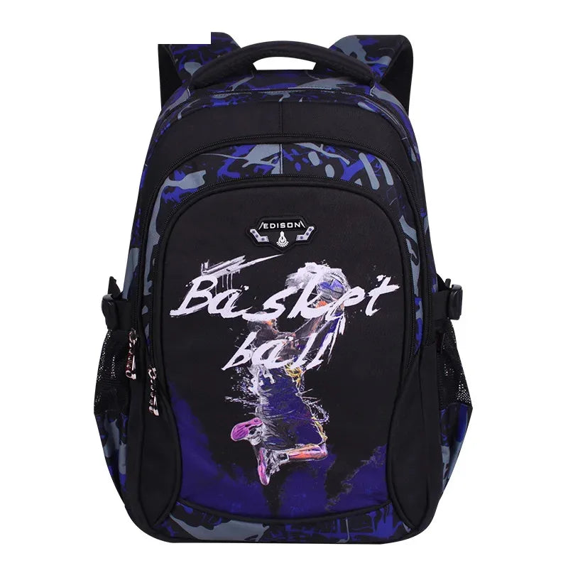 printing schoolbag basketball child cute anime backpack travel and school bags for teenager boys mochila escolar infantil menino