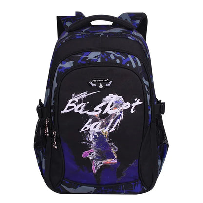 printing schoolbag basketball child cute anime backpack travel and school bags for teenager boys mochila escolar infantil menino