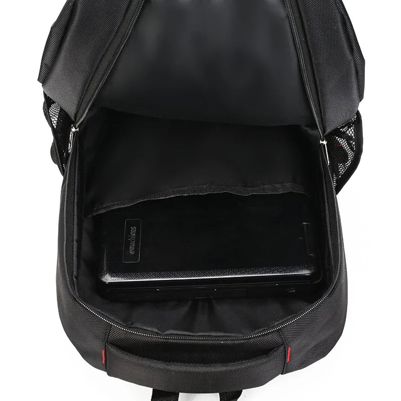 qinwa large capacity Men's Backpack nylon Travel Bags casual School Back packs Teenagers men and women UNISEX Students Backpack