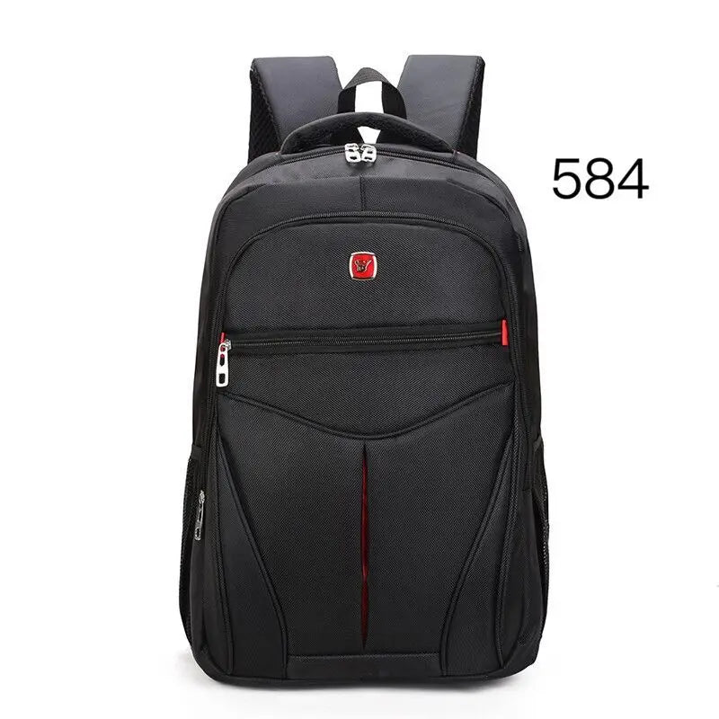 qinwa large capacity Men's Backpack nylon Travel Bags casual School Back packs Teenagers men and women UNISEX Students Backpack