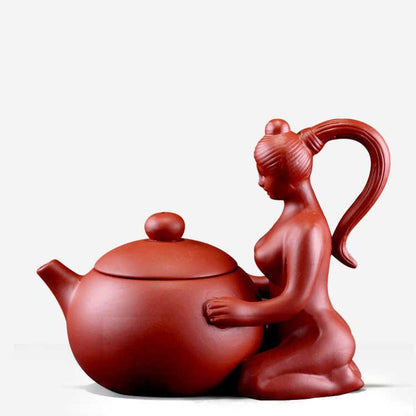 Yixing Teapots Chinese Handmade Xi Shi pot Zisha Kettle Purple Clay Pot Kung Fu Set 210621