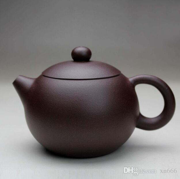 Chinese Yixing xishi handmade tea pot zisha purple clay teapot zi ni 220cc