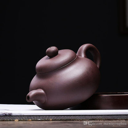 wholesale Handmade Chinese Yixing Zisha Teapot China Yixing Purple Clay Ceramic Tea Pot for Kung Fu Tea free shipping