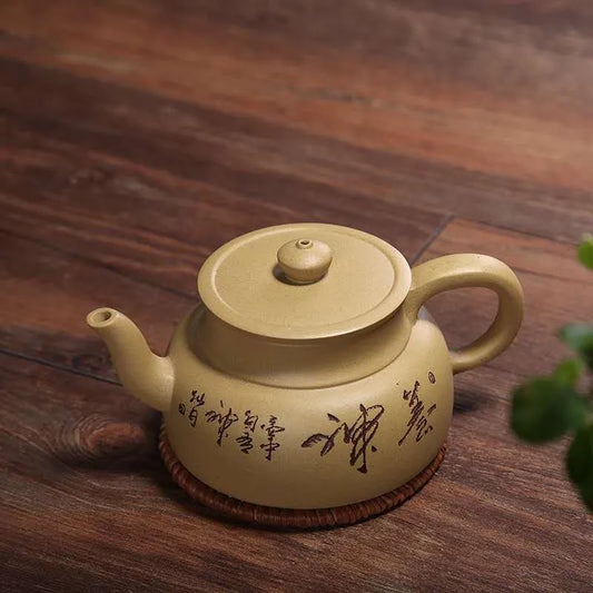 Yixing Zisha Pottery Teapot Christmas Gift For Friends of China Style Ceramic Purple Clay Material Use Safe Zisha Tea Set