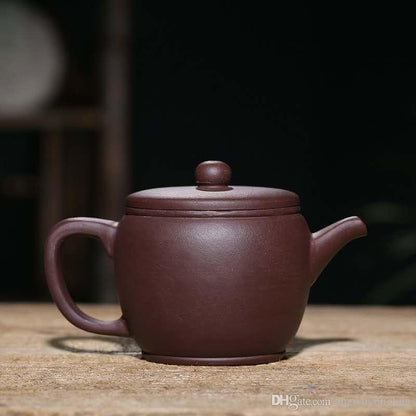 Yixing Purple Sand Pot New Product Purple Clay Hanwa Pot Rain Sand Wholesale Customized Logo Teapot