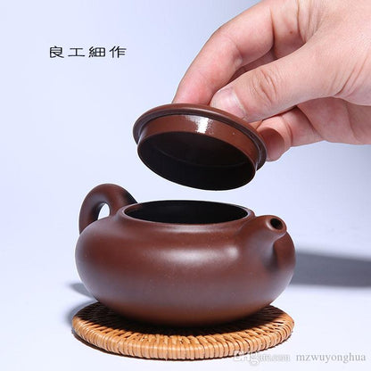 Guaranteed hand-made Yixing Zisha Tea Pot 200ml Classical Purple Clay Tea Set /tools