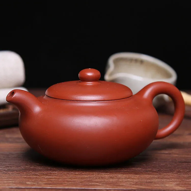 Guaranteed hand-made Yixing Zisha Tea Pot 200ml Classical Purple Clay Tea Set /tools