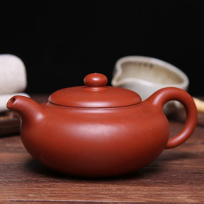 Guaranteed hand-made Yixing Zisha Tea Pot 200ml Classical Purple Clay Tea Set /tools