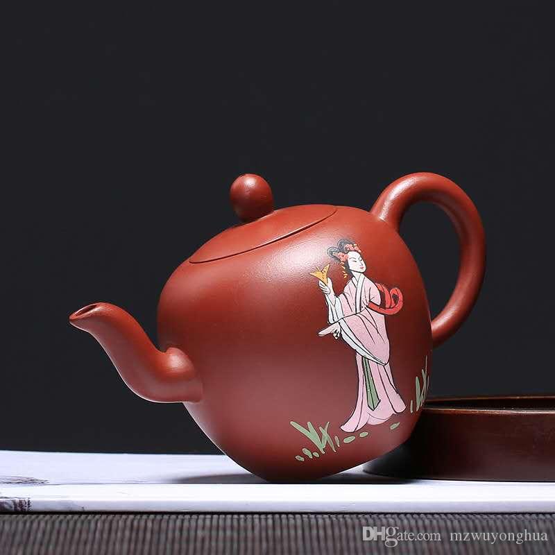 Chinese Ceramic Zisha Tea Pot Handmade Of Good Gift For The Important Person China Style Pottery Yixing Teapot