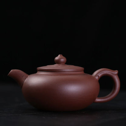 Traditional Chinese Tea pot Purple clay pot manufacturer first-hand supply special wholesale Ruyi pot in 240 ml Kungfu teapot