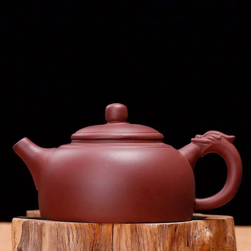 Purple clay pot raw ore purple clay hidden big dragon pot bare goods faucet hand-made authentic gifts custom wholesale