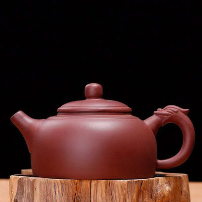 Purple clay pot raw ore purple clay hidden big dragon pot bare goods faucet hand-made authentic gifts custom wholesale