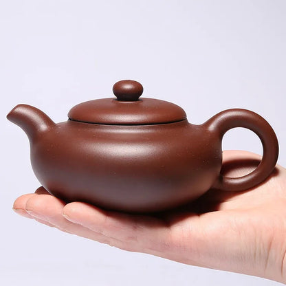 Guaranteed hand-made Yixing Zisha Tea Pot 200ml Classical Purple Clay Tea Set /tools