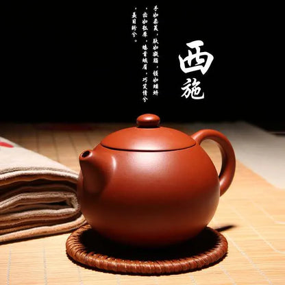 Zisha Tea Pot Yxing,Chinese Purple Clay Teapot,Yi Xing Tea Pot Zisha,Handmade Carve Hand carved with Words and Patterns