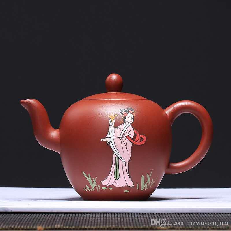 Chinese Ceramic Zisha Tea Pot Handmade Of Good Gift For The Important Person China Style Pottery Yixing Teapot