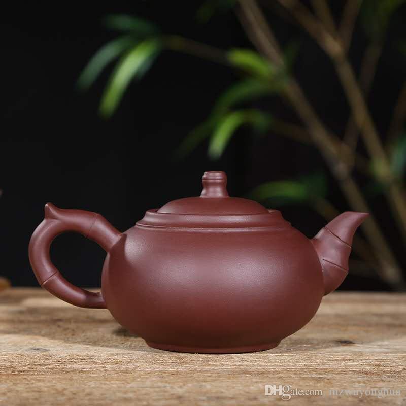 Chinese Purple Clay Teapot Yixing Teapot China Porcelain Ceramic Zisha Tea Pot with Gift Box Package Good Gift For Friends