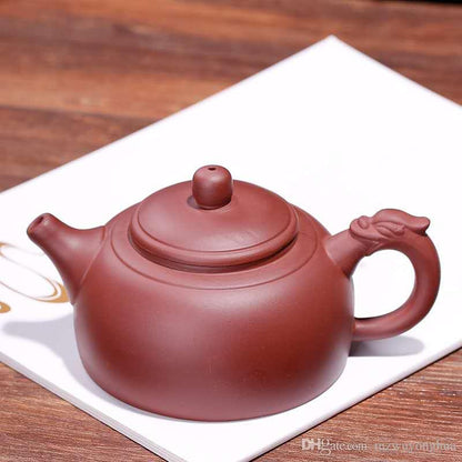 Purple clay pot raw ore purple clay hidden big dragon pot bare goods faucet hand-made authentic gifts custom wholesale