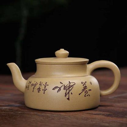 Yixing Zisha Pottery Teapot Christmas Gift For Friends of China Style Ceramic Purple Clay Material Use Safe Zisha Tea Set