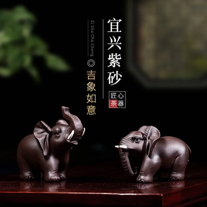 really yixing undressed ore manual purple sand tea pets play tea ceremony as furnishing articles can be raised