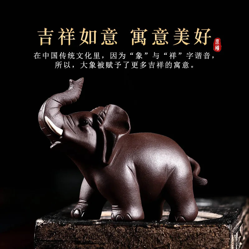 really yixing undressed ore manual purple sand tea pets play tea ceremony as furnishing articles can be raised