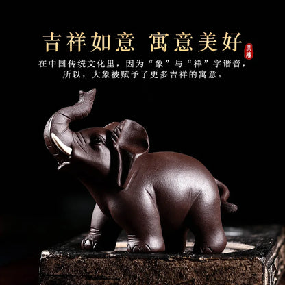 really yixing undressed ore manual purple sand tea pets play tea ceremony as furnishing articles can be raised